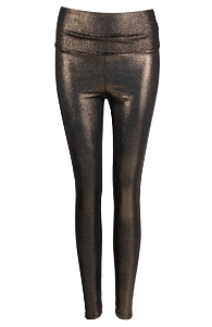 High Waist Metallic Leggings
