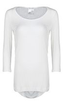 Long Sleeve Top With Open Back
