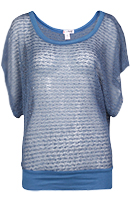 Knit Banded Hem Top