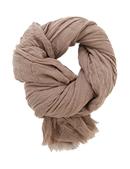 Solid Crinkle Scarf