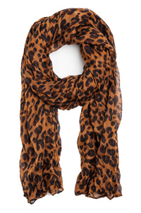 Cheetah Print Scarf