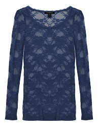 Long Sleeve Lace Top