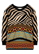 Tribal Zebra Top