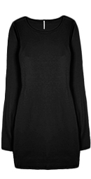 Scoop Back Mini Dress