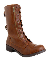 Monochrome Combat Boot