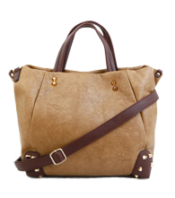 Studded Corner Handbag