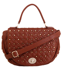 Studded Satchel