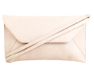 Snake Skin Envelope Clutch