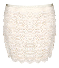 Lace Tiered Skirt