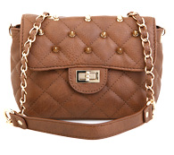 Mini Studded Quilted Lady Bag