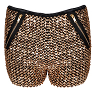 Full Moon Sequin Shorts