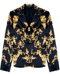 Baroque Satin Blazer