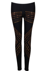 Studded Shield Leggings