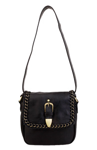 Chain Trim Cross Body Bag