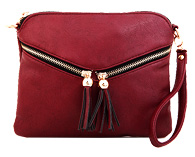 Envelope Zip Cross Body Bag