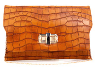 Crocodile Twist Lock Clutch