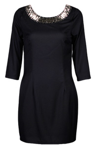 Statement Collar Audrey Dress