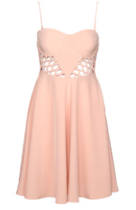 Strap Back Cage Dress