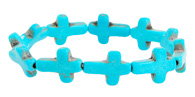 Cross Stone Bracelet