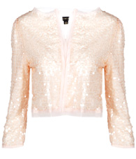 Sequin Trim Jacket