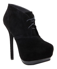 Pointed Toe Suede Booties