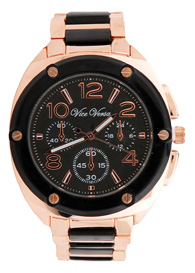 Two Tone Link Watch