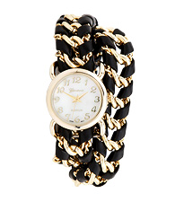 Chain Woven Wrap Watch