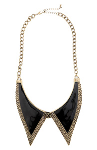 Dark Charm Collar Necklace