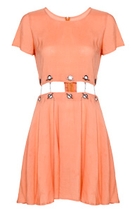 Gladiator Split Dress