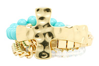 Charming Cross Bracelet Set