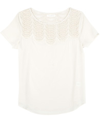 Scalloped Lace Top