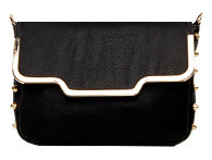 Gold Side Stud Clutch