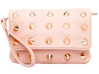 Jumbo Gold Stud Clutch