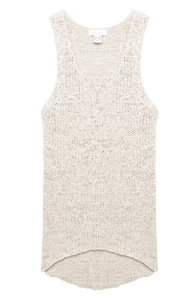 Open Knit Sleeveless Top