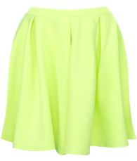 Pleated Circle Skirt