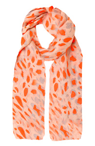 Neon Leopard Scarf