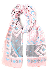 Tribal Shapes Scarf