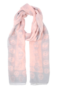 Skull's 'N Roses Scarf