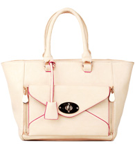 Double Front Zipper Everyday Bag