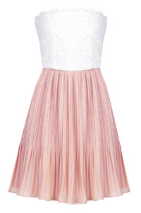 Daisy Lace Accordion Dress