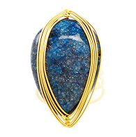 Wire Wrapped Stone Ring