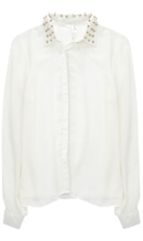 Spike Collar Blouse