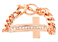 Boyfriend's Cross Bracelet