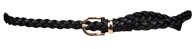 Braided Faux Leather Belt