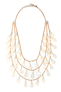 Cascading Beaded Necklace
