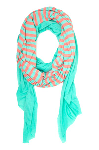 Striped Multi Loop Scarf Duo