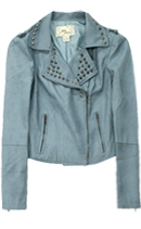 Spike Collar Motorcyle Jacket