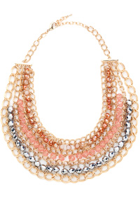 Beaded Chainmail Necklace