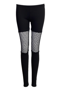 Netted Thigh Leggings