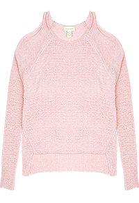 Cutout Shoulder Sweater